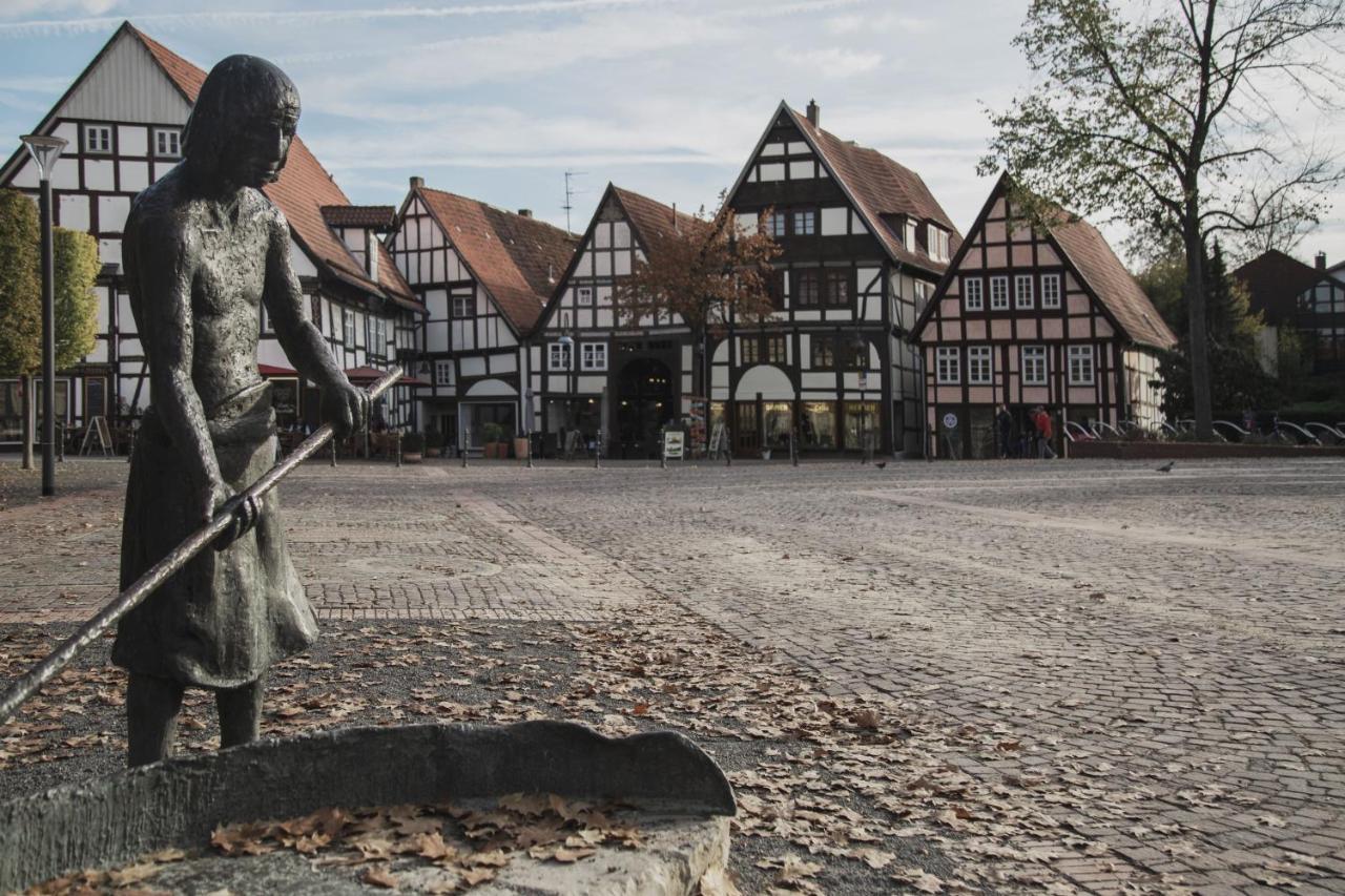 Haus Mecklenburg Hotel Pension Bad Salzuflen Eksteriør bilde